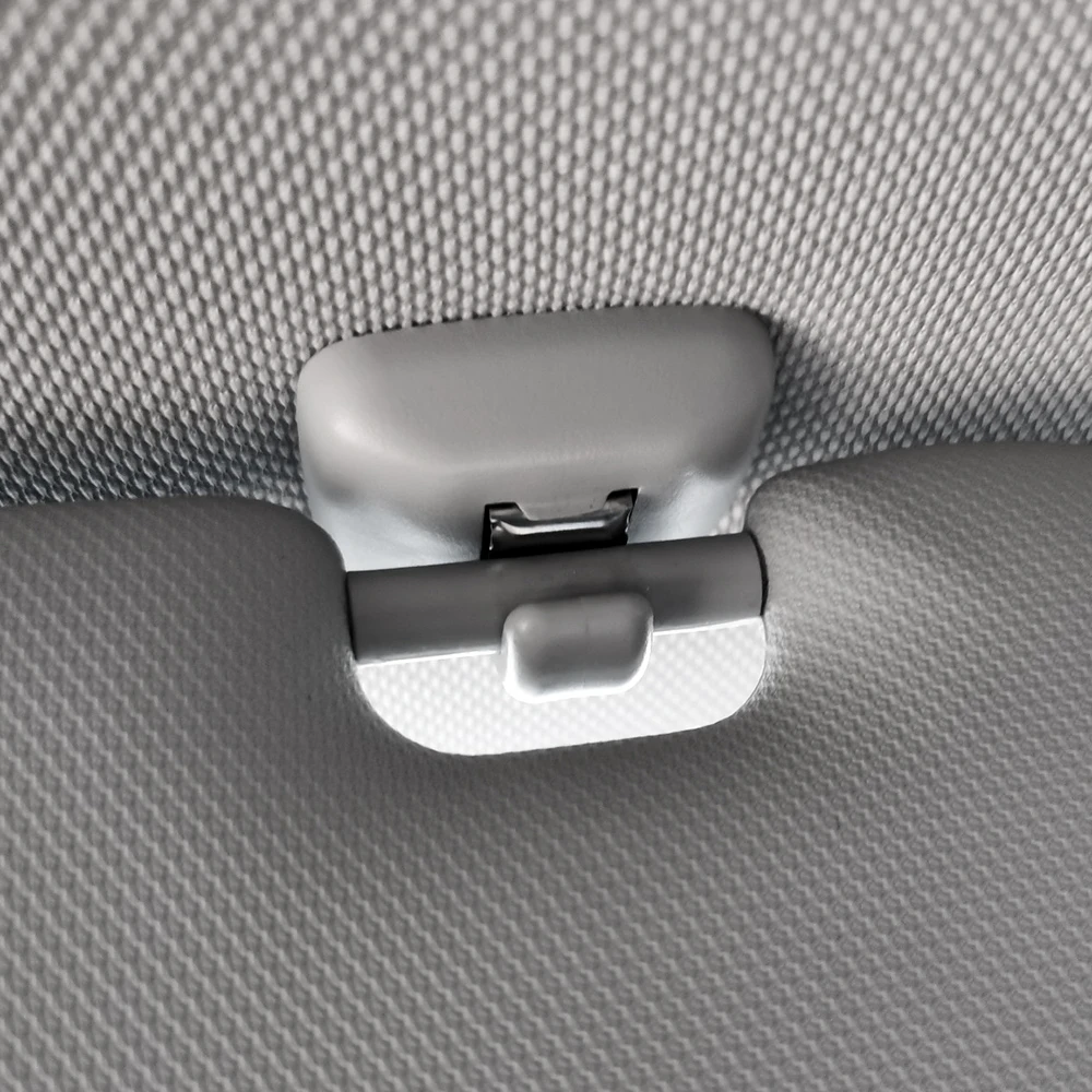 2pcs For SKODA Fabia 6Y Octavia A4 A5 1U 1Z Superb B5 3U 3B0857561B 3B0857563 Grey Front Sun Visor sunvisor Hook Clips Bracket