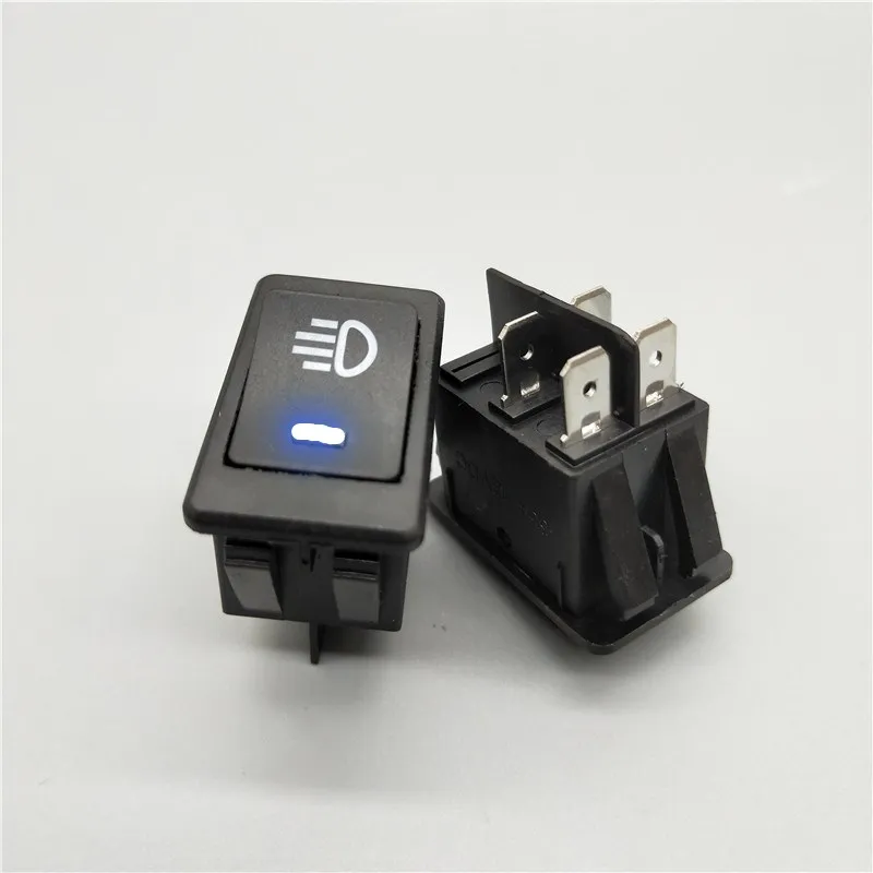 Automobile and Motorcycle Fog Light Switch LED ASW-17D 12V 35A 4Pin