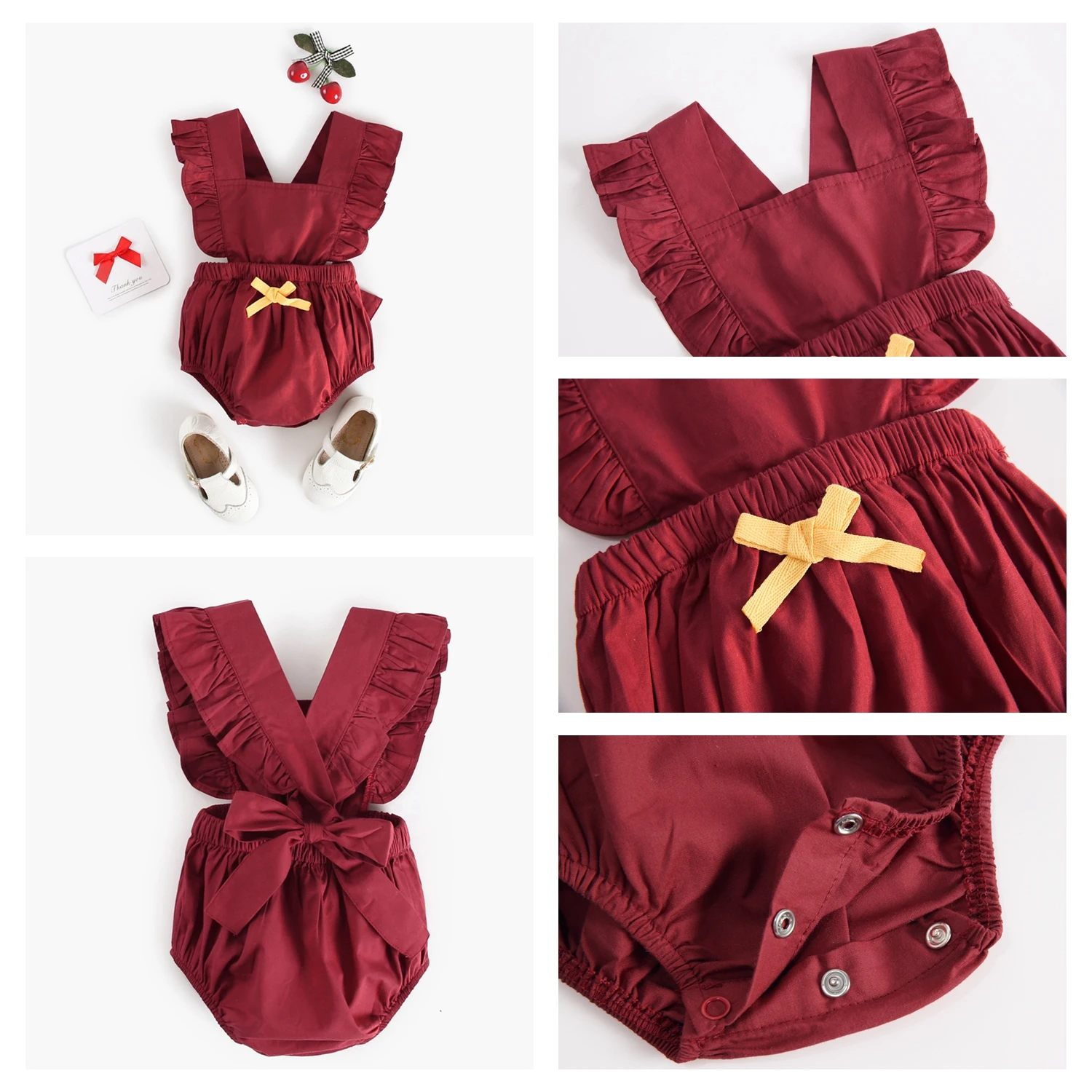 Sanlutoz Princess Baby Girls Bodysuits Cotton Baby Girl Clothing for Newborn Cute Summer Baby Bodysuit
