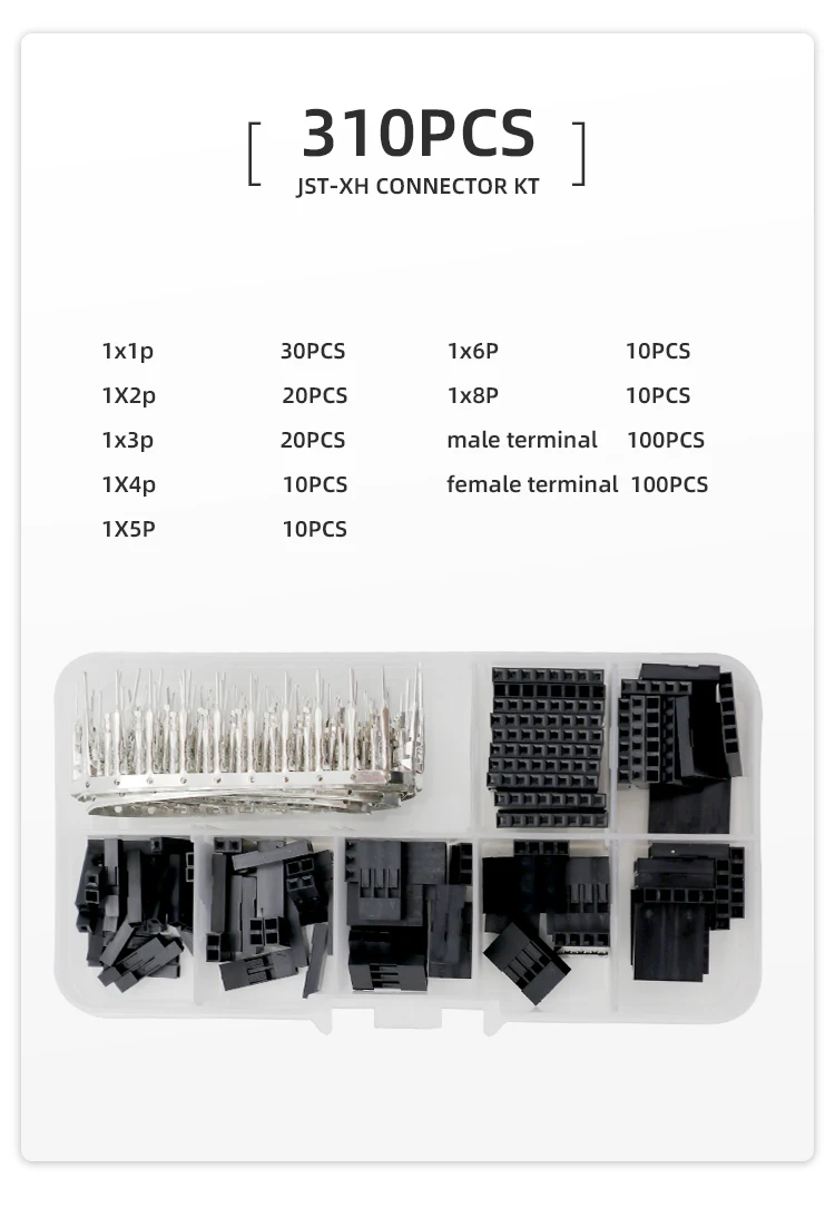 SN-28B Dupont Crimping Plier 0.25-1mm²/23-17AWG 310/620/1550PCS 2.54mm Dupont WireTerminals Clamp Kit Connectors Hand Tools Set