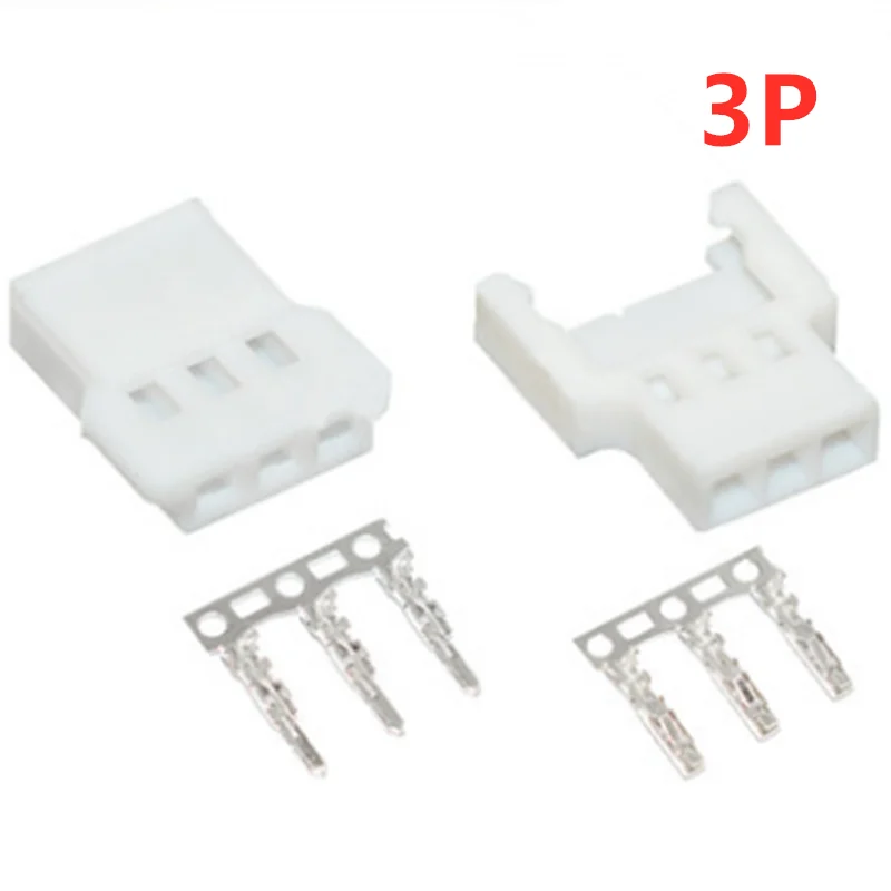 10 Set/Lot 51005 51006 Micro Losi Connector 2P 3P 4P Male Female Plastic Housing with Metal Pins for RC Battery ESC Adapter