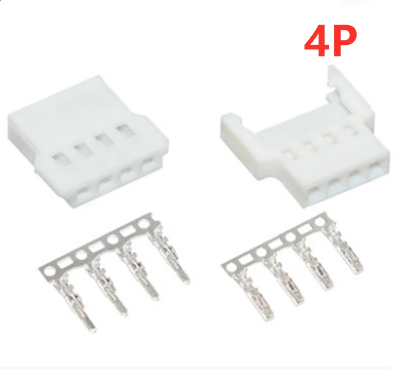 10 Set/Lot 51005 51006 Micro Losi Connector 2P 3P 4P Male Female Plastic Housing with Metal Pins for RC Battery ESC Adapter