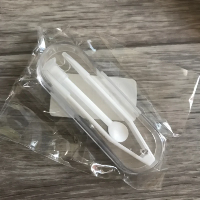 1 Set Color Contact Lens Case Box Tweezers and Suction Stick for Eyes Care Tool Contact Lenses Inserter Tools Contacts Case