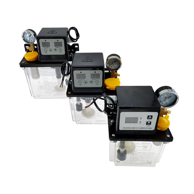 1pcs 0.5L 1L 2L Lubricant Pump Automatic Lubricating Oil Pump CNC Electromagnetic Lubrication Pump Lubricator