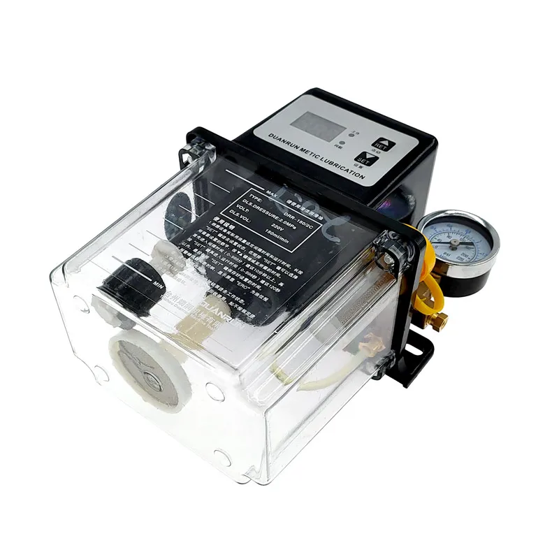1pcs 0.5L 1L 2L Lubricant Pump Automatic Lubricating Oil Pump CNC Electromagnetic Lubrication Pump Lubricator
