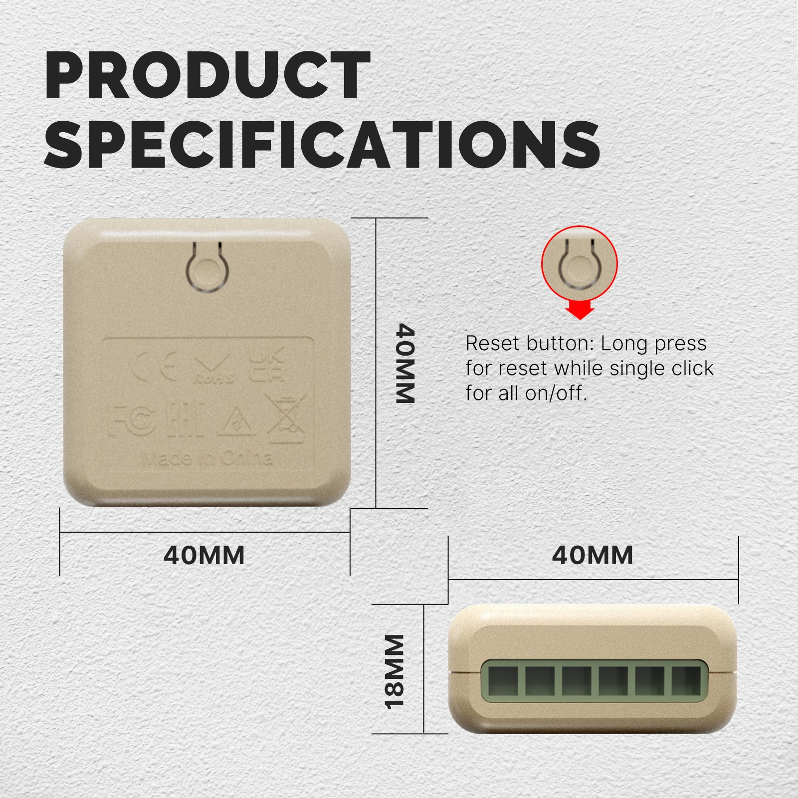 MOES Mini Tuya WiFi/Zigbee Smart Switch/Dimmer Module DIY Module Light Switch 1/2 Gang Remote Control Work Alexa Google Home