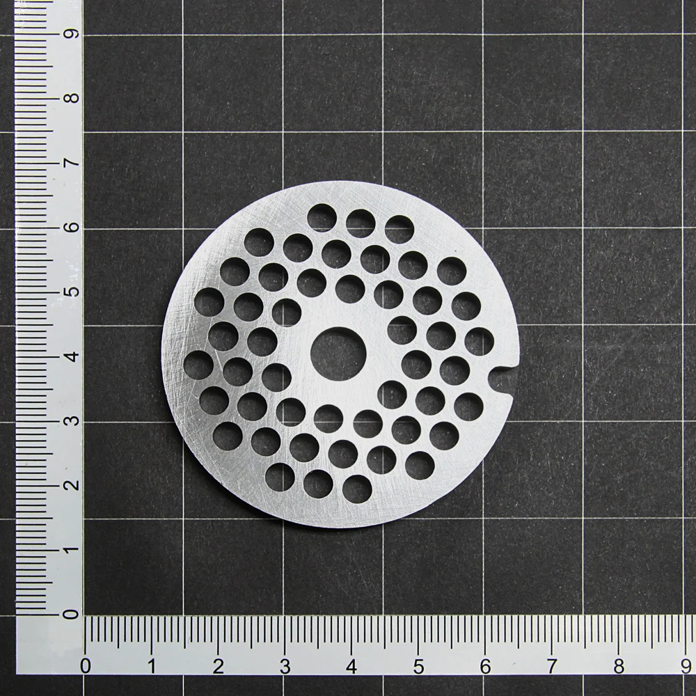 TASP Meat Grinder Disc Stainless Steel Mincer Plate Spare Parts for Bosch MUM5 MFW1501 Kenwood MG350 MG360 Zelmer 886.5 887.5