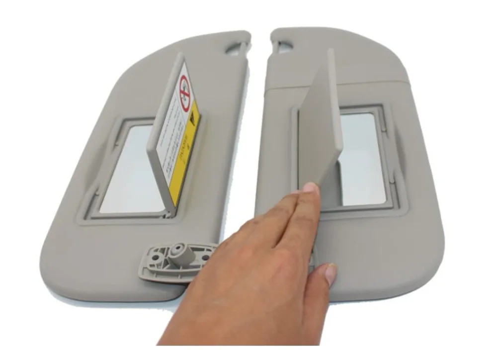 For Citroen C2 Interior Sunvisor With Mirror Front Visor Assembly Car Accessories