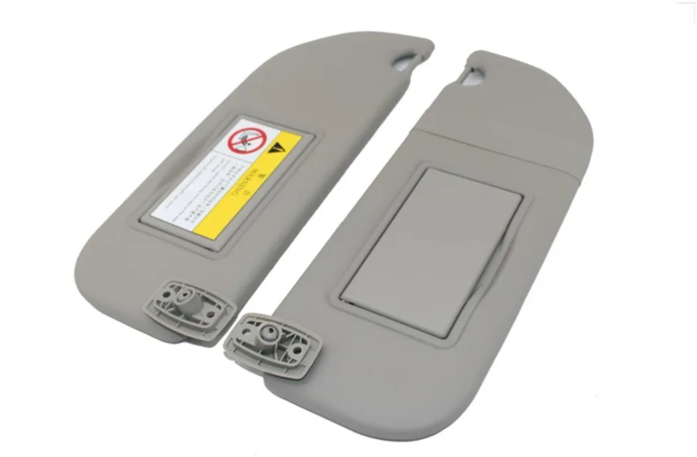 For Citroen C2 Interior Sunvisor With Mirror Front Visor Assembly Car Accessories