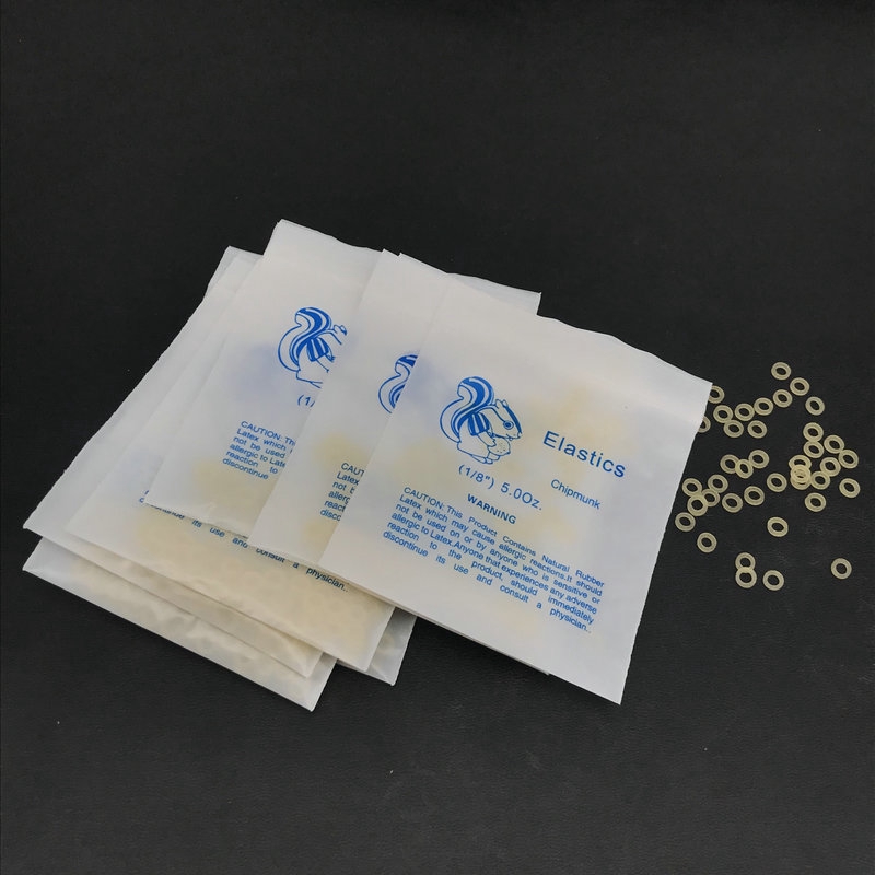 10packs/1000pcs Dental Elastic Rubber Bands Orthodontic Braces bands 3.5oz/5Oz/6.5Oz Dental Orthodontic Product