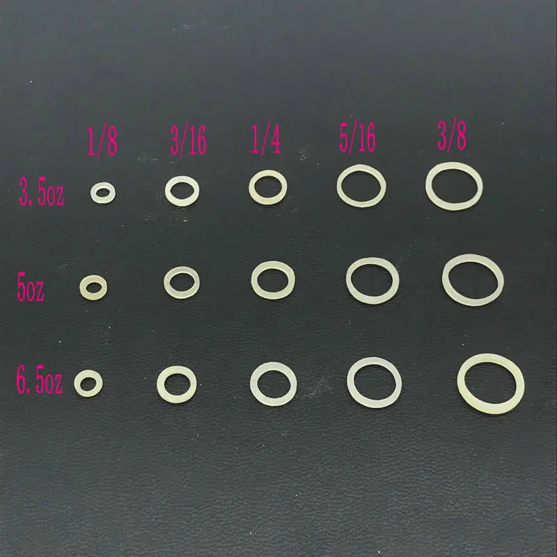 10packs/1000pcs Dental Elastic Rubber Bands Orthodontic Braces bands 3.5oz/5Oz/6.5Oz Dental Orthodontic Product