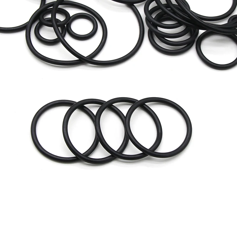 10pcs NBR O Ring Seal Gasket CS 3mm OD 9mm ~ 150mm Automobile Nitrile Rubber Round O Type Corrosion Oil Resist Sealing Washer