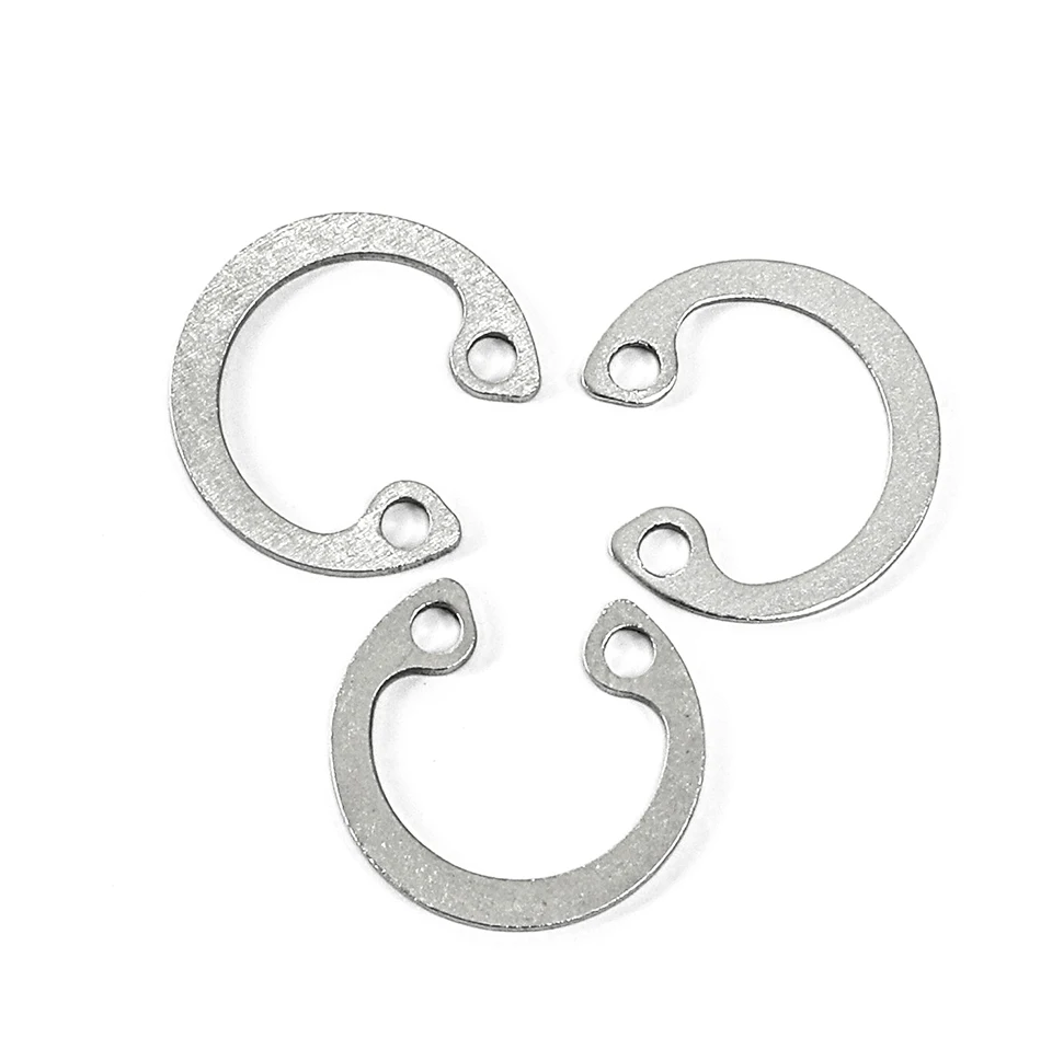 NINDEJIN 5-50pcs C Type Internal Circlip Retaining Rings for Hole Stainless Steel Carbon Steel Circlip Snap Rings DIN472