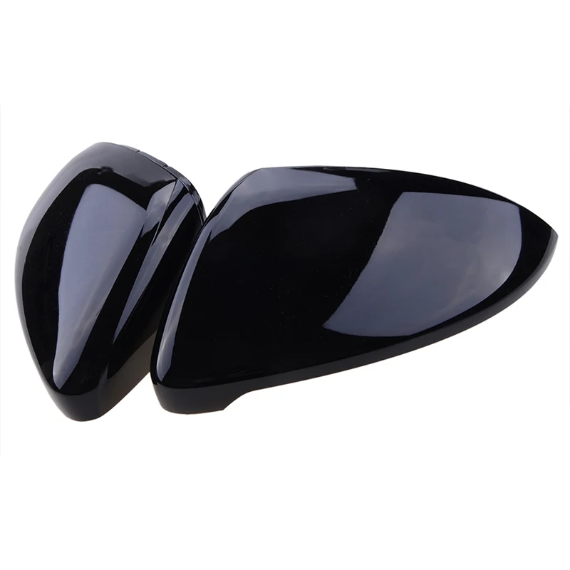 Replacement Rearview Mirror Cover Housing For VW Golf 7 MK7 MK7.5 GTI GTD 2013-2018 Black/White/Carbon Look Side Wing Mirror Cap