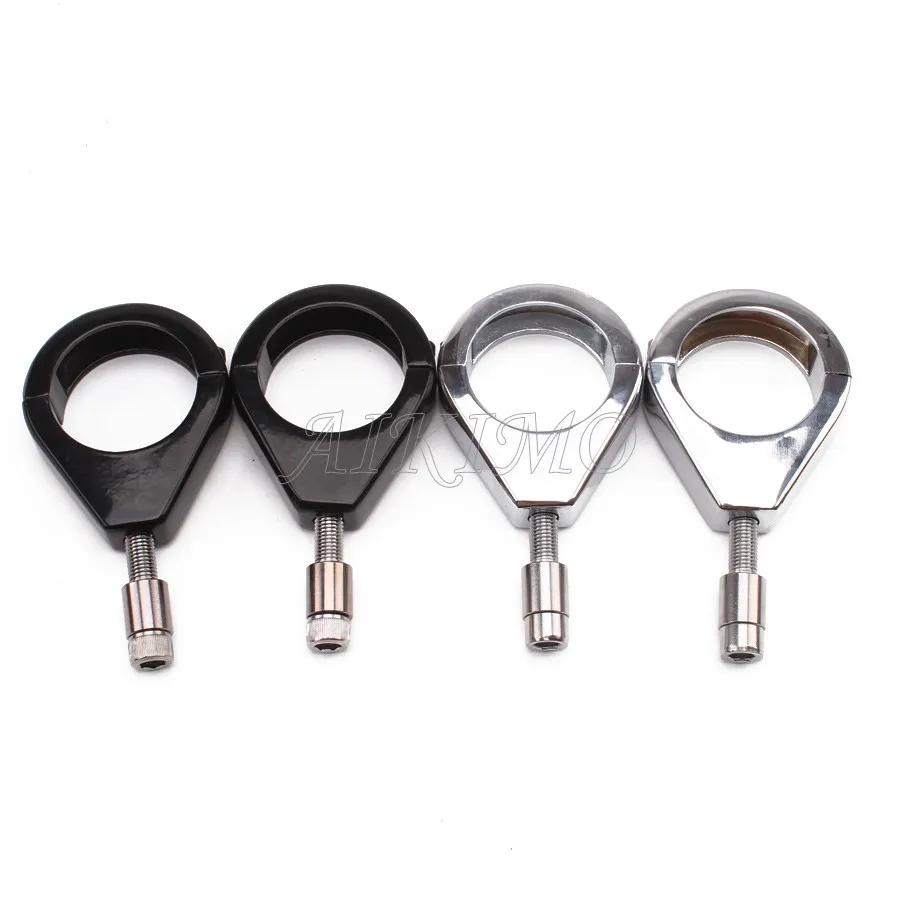 Motorcycle Turn Signal Relocation Bracket 39mm 41mm 49mm Fork Clamp Mount For Harley  Sportster 883 XL1200 For Dyna Universal
