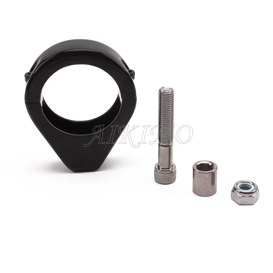 Motorcycle Turn Signal Relocation Bracket 39mm 41mm 49mm Fork Clamp Mount For Harley  Sportster 883 XL1200 For Dyna Universal