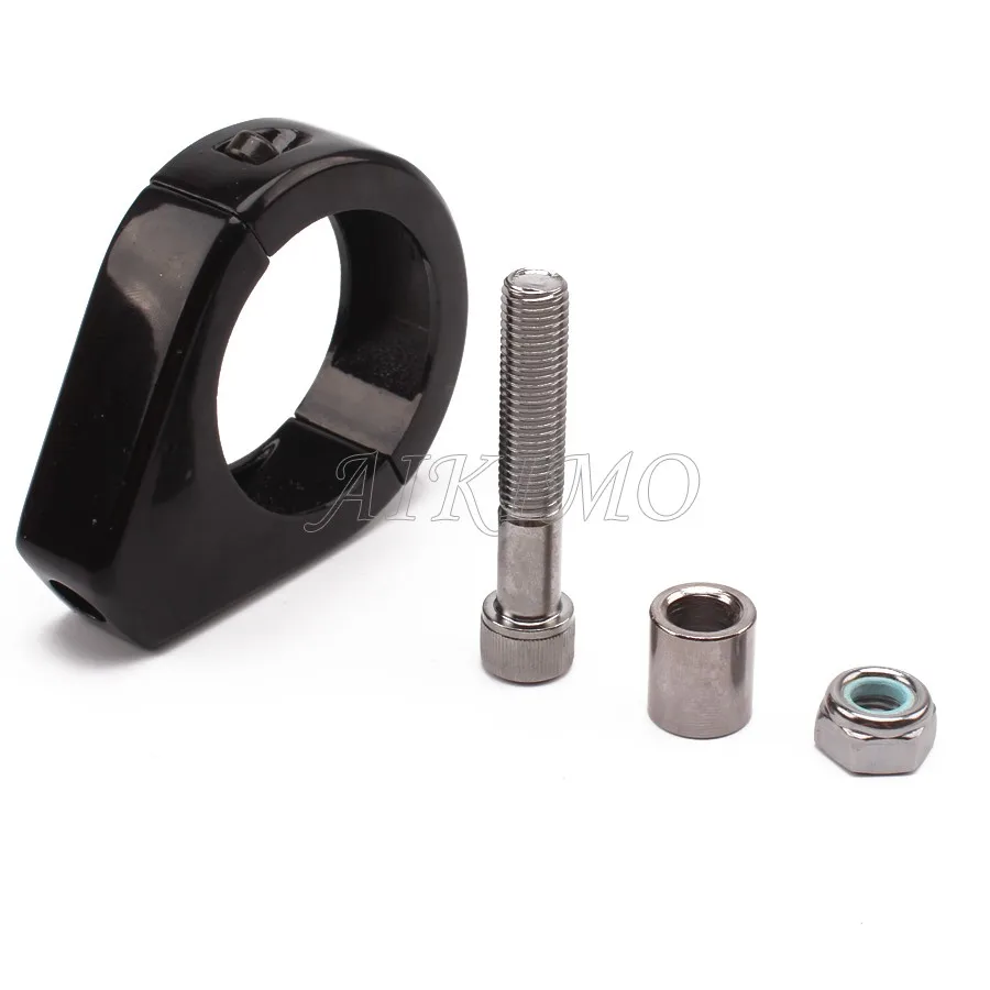 Motorcycle Turn Signal Relocation Bracket 39mm 41mm 49mm Fork Clamp Mount For Harley  Sportster 883 XL1200 For Dyna Universal