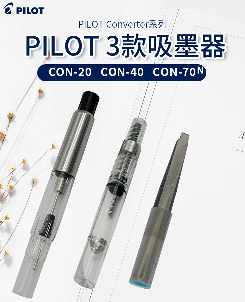 Ink Converter Orignal PILOT CON-40 CON-70 Fountain Pen Accessories