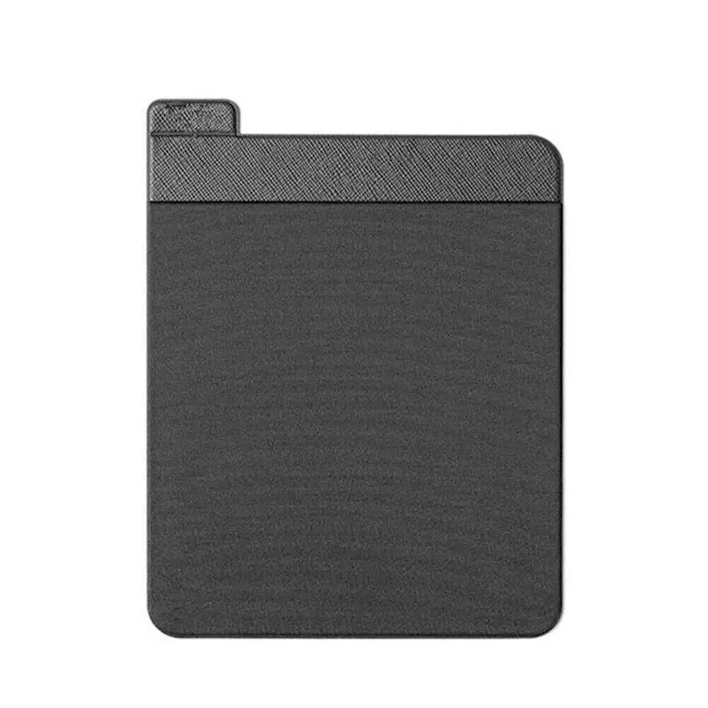 Adhesive Laptop Back Storage Bag Mouse Bag Large Stretch Fabric Tablet Black Storage Mouse Bag Digital Hard Drive Pen Organizer