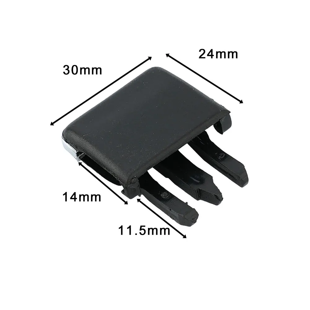 Air Vent Clips Car Black Car Vehicle For Reference Kit Set Slice 31.3mm X 34.2mm Universal Air Conditioning Vent