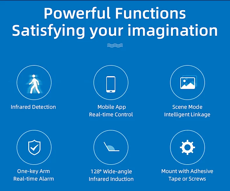 Tuya WiFi Zigbee PIR Motion Sensor Smart Home Human Body Infrared Detector Security Smart Life Works With Alexa Google Home