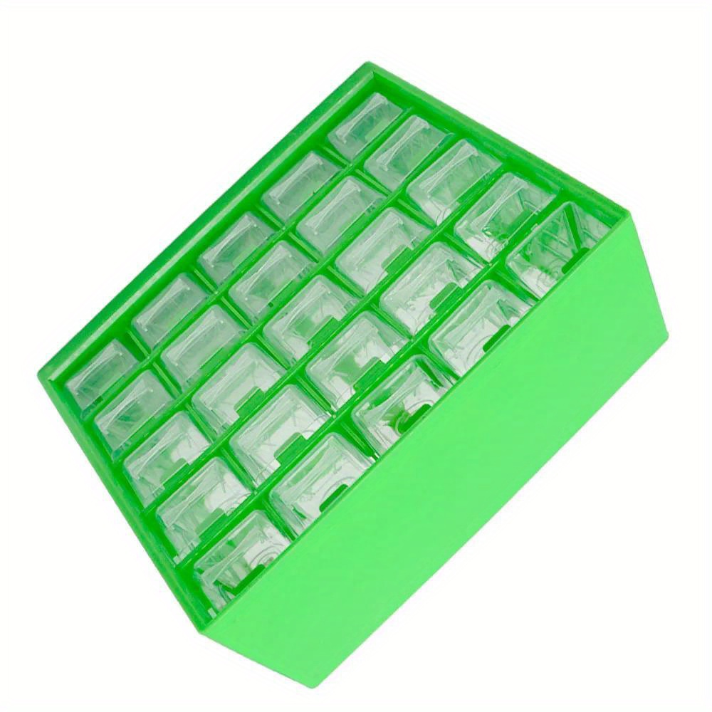 25 Multi-grid Drawer Parts Box Wall-mounted Screw Classification Component Box Tool Case Electronic Components Storage Toolbox