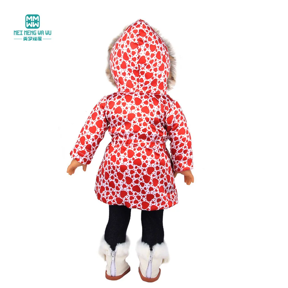 Clothes for Doll Fit 43-45cm Toy New Born Doll Accessories Fashion Knitted Suit, Cartoon Suit