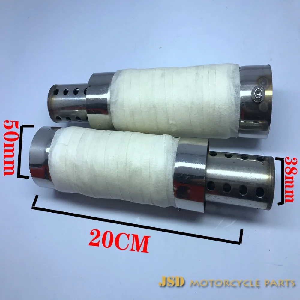 Applicable to motorcycle Harley 883/X48/1200/750 modified VH exhaust muffler muffler/Diameter size 45MM, 48MM, 50MM, 60MM