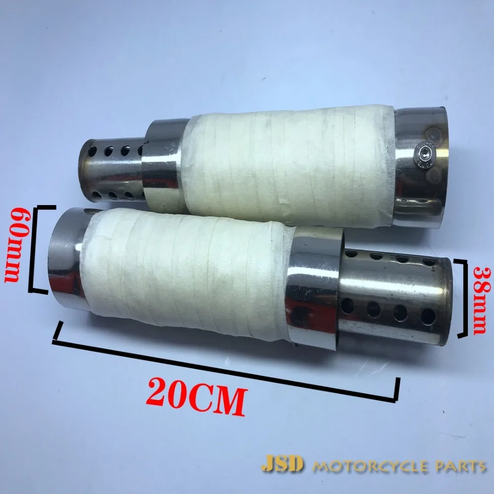 Applicable to motorcycle Harley 883/X48/1200/750 modified VH exhaust muffler muffler/Diameter size 45MM, 48MM, 50MM, 60MM