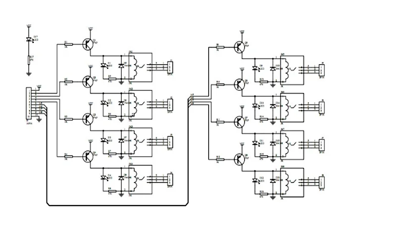 Low Level Trigger Relay Module,5/12/24V,1/2/4/6/8/16 Channels,With Optocoupler Relay Output,Home Intelligent Control Module