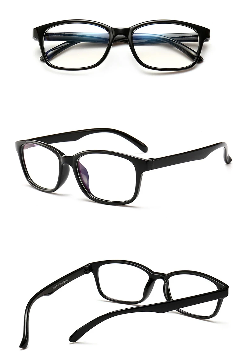 Hot Vintage Refractive Myopia Glasses Women Men Short-sight Eyewear Black Frame-1.0 -1.25 -1.50 -1.75 -2.0 -2.5 -3.0 -4.0