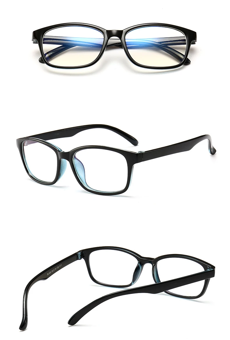 Hot Vintage Refractive Myopia Glasses Women Men Short-sight Eyewear Black Frame-1.0 -1.25 -1.50 -1.75 -2.0 -2.5 -3.0 -4.0