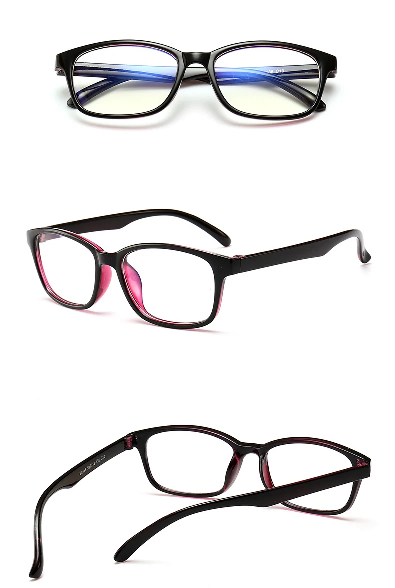 Hot Vintage Refractive Myopia Glasses Women Men Short-sight Eyewear Black Frame-1.0 -1.25 -1.50 -1.75 -2.0 -2.5 -3.0 -4.0