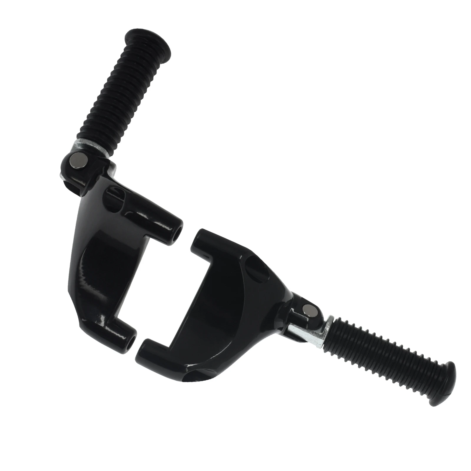 Motorcycle Black Footrest Rear Passenger Foot Pegs Mount Pedal For Harley Sportster XL 2000-2022 883 1200 72 48 Iron Forty Eight