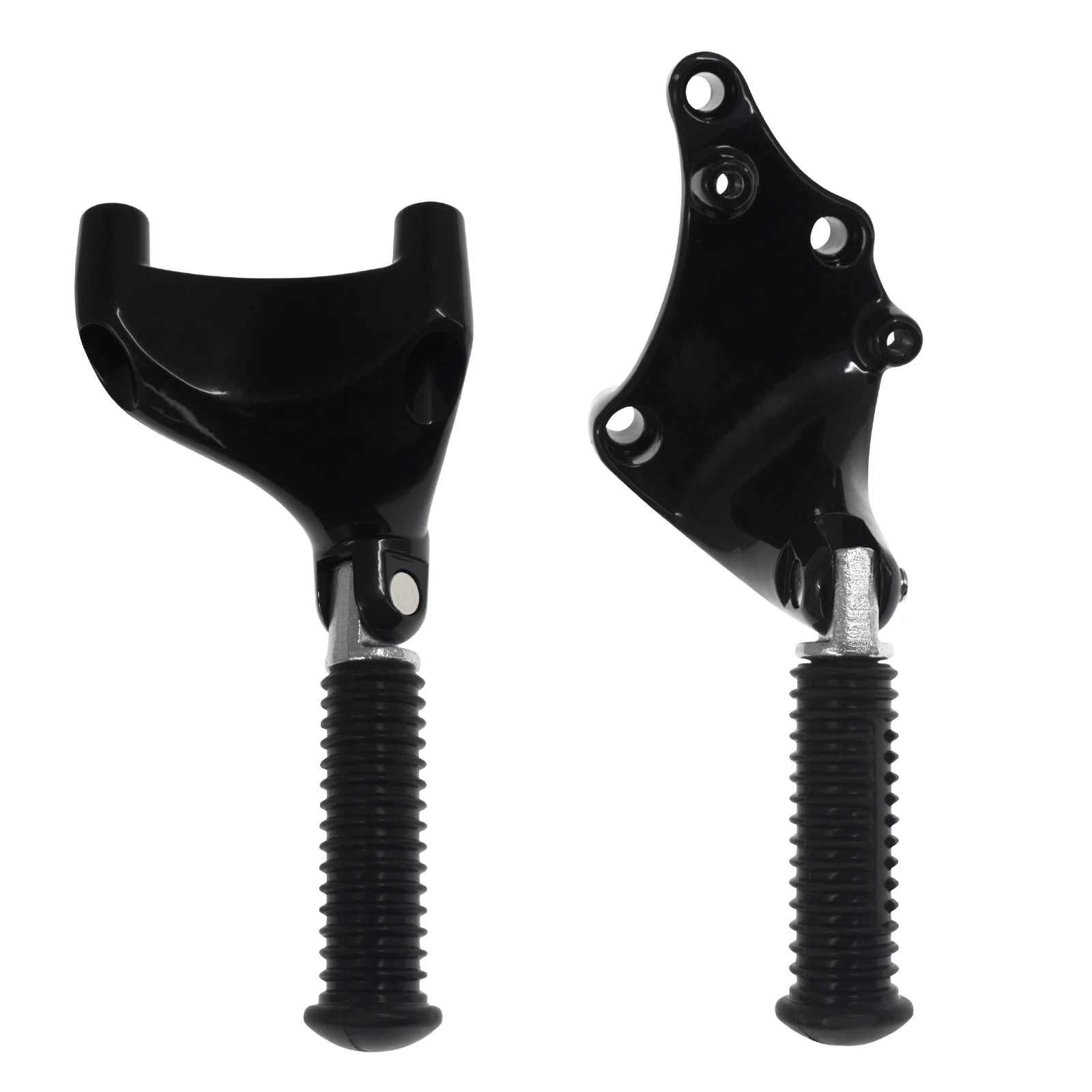 Motorcycle Black Footrest Rear Passenger Foot Pegs Mount Pedal For Harley Sportster XL 2000-2022 883 1200 72 48 Iron Forty Eight