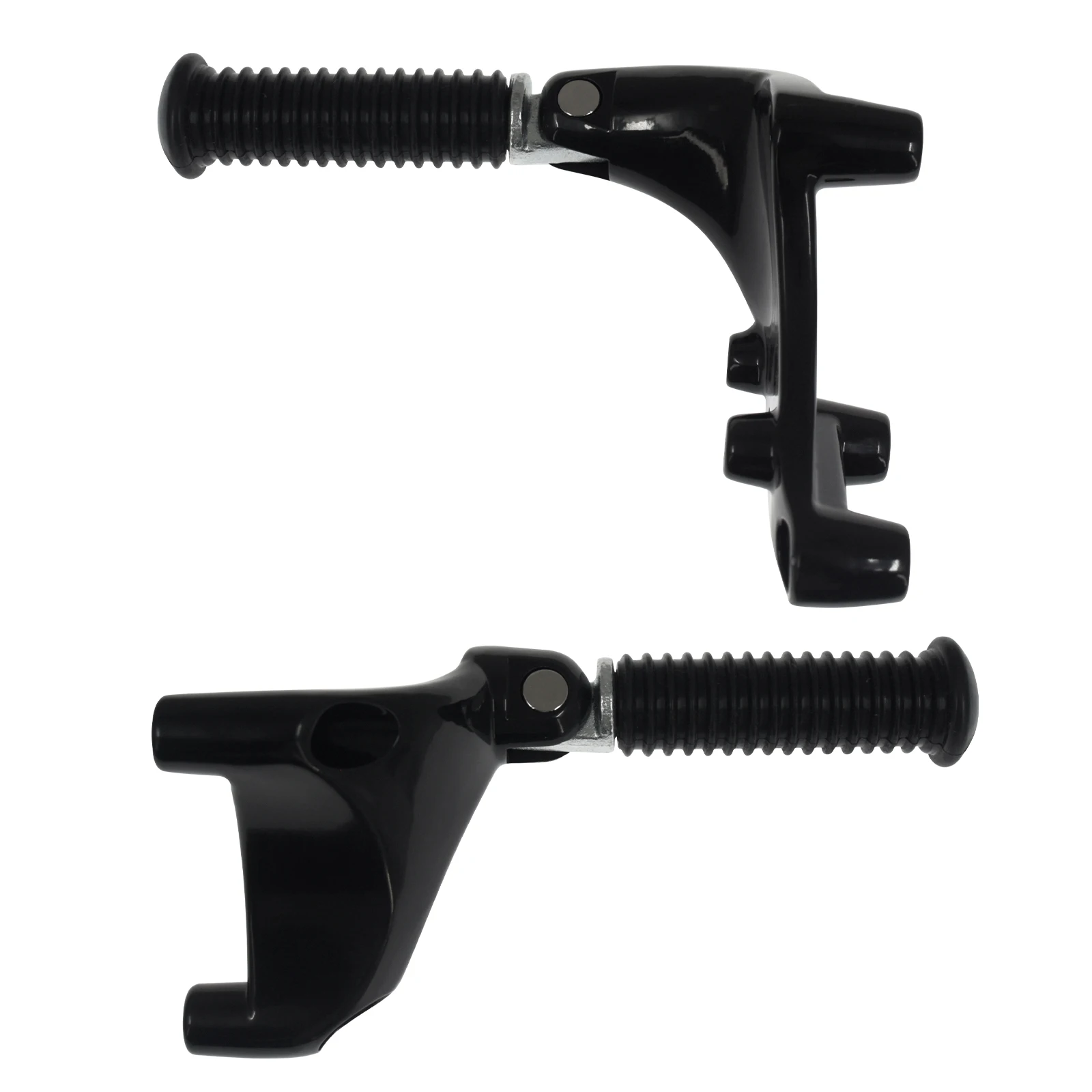 Motorcycle Black Footrest Rear Passenger Foot Pegs Mount Pedal For Harley Sportster XL 2000-2022 883 1200 72 48 Iron Forty Eight