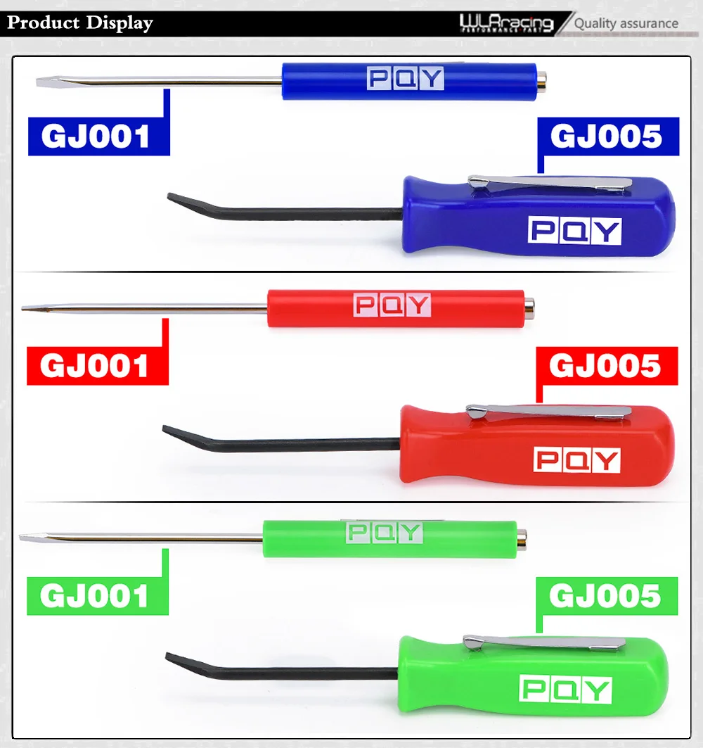 Mini Pocket Clips Screwdriver Strong Magnetic Slotted + Pocket Pry Bar Short Angled Operating Handy Tool 4-Sided Grip
