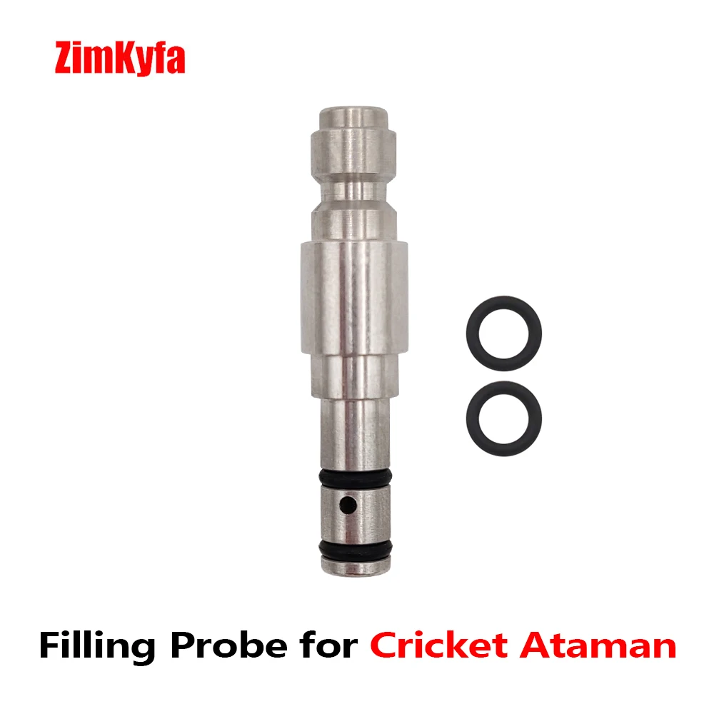 Air Filling Probe Quick Refill Charging Adapter for Kalibr Cricket Ataman Horhe Jager,6.38mm Diameter Straight Stem Or O-ring
