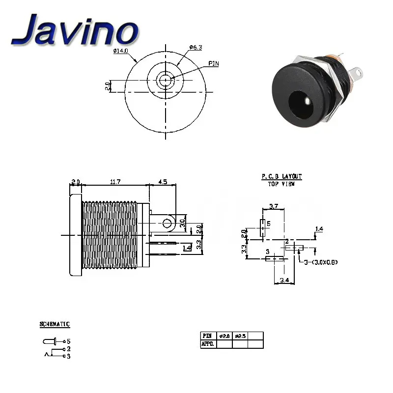 10PCS DC Power Connector pin 2.1x5.5mm Female Plug Jack + Male Plug Jack Socket Adapter PCB Mount DIY Adapter Connector 5.5x2.1