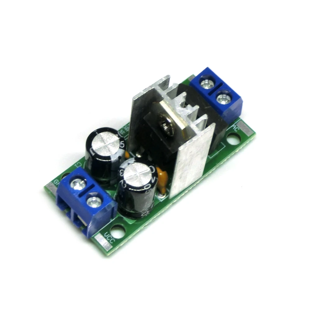1/5/10Pcs LM7805 LM7806 LM7809 LM7812 DC/AC Three Terminal Voltage Regulator Power Supply Module 5V 6V 9V 12V Output Max 1.2A