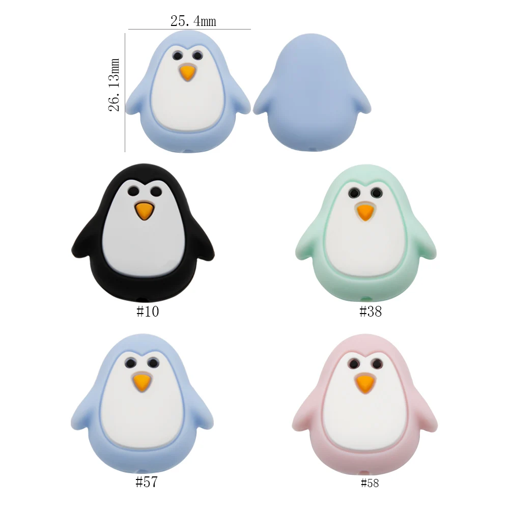 Cute-idea 10pcs/Lot Silicone Beads Teether Pacifier Nursing Chain Food Grade Teething Handmade Chewable Accessory Baby Product