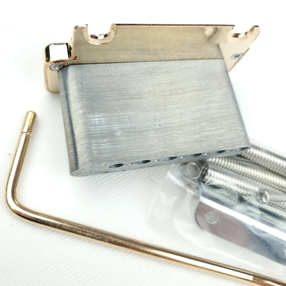 Wilkinson 2 Post Point Gold Double Swing Electric Guitar Tremolo System Bridge for ST and Suhr Guitar WOV08