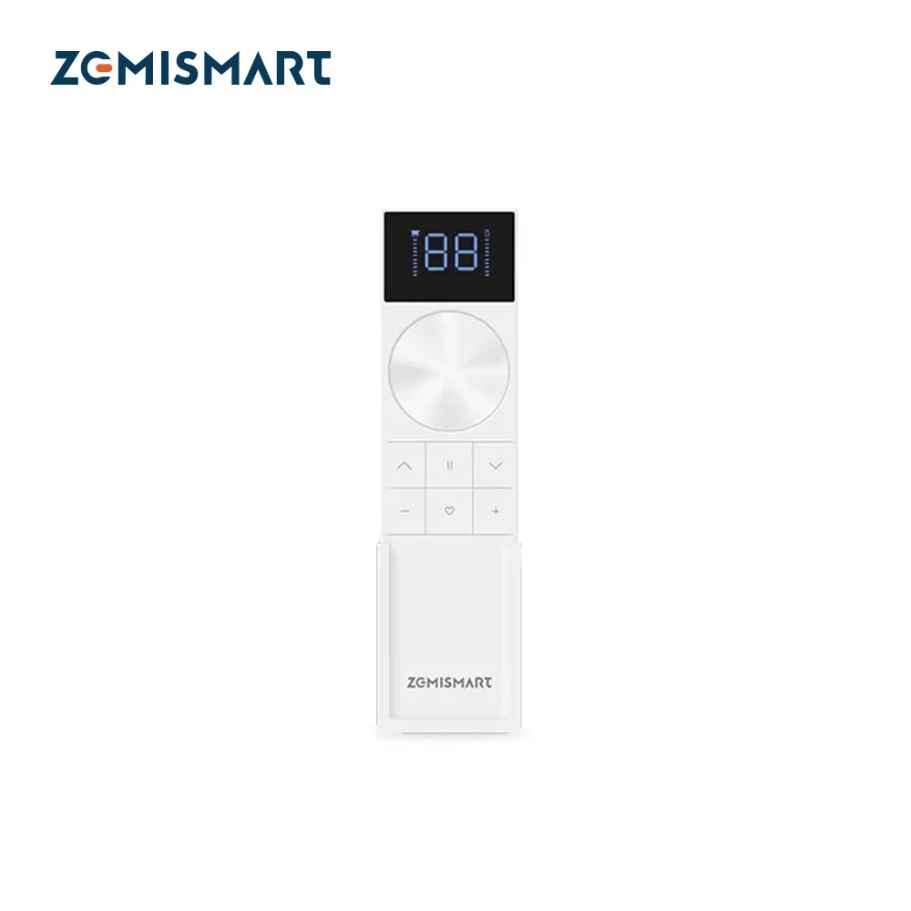 Zemismart Remote Control for Roller Shade Blind Motor Chain Roller Blinds ZM25 ZM16 ZM15 Bracket and End Cap