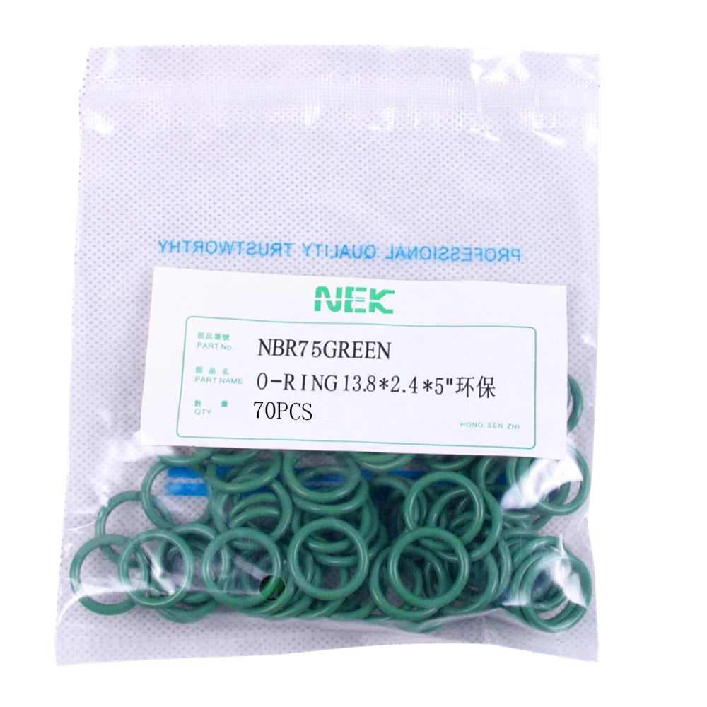 ( 14*1.78mm ) #12 R12 NBR Rubber O-Ring Seal Kit,High Temperature Resistance for Car Air Conditioning valve 3/8 1/2 5/8 3/4