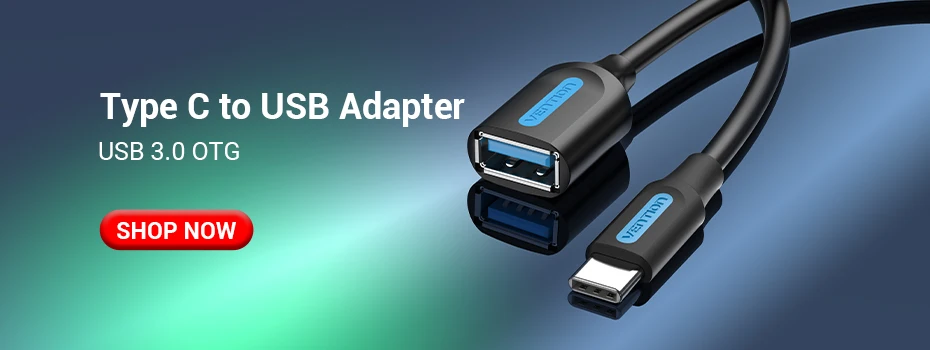 Vention Micro USB OTG Cable Micro USB Male to USB Female Cable Adapter for Samsung S6 Xiaomi Android Phone USB 2.0 OTG Adapter