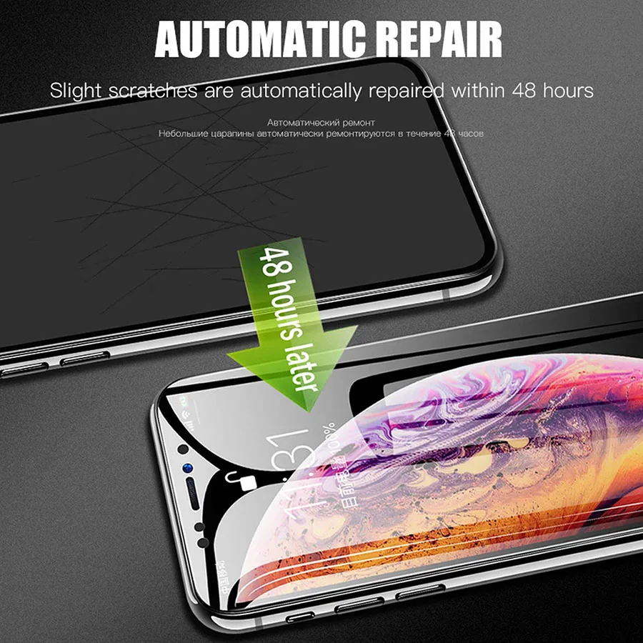 Matte Hydrogel Film For apple iPhone 12 13 14 15 16 Pro XS Max XR iphone X 7 8 Plus SE Full Cover TPU Screen Protector Not Glass