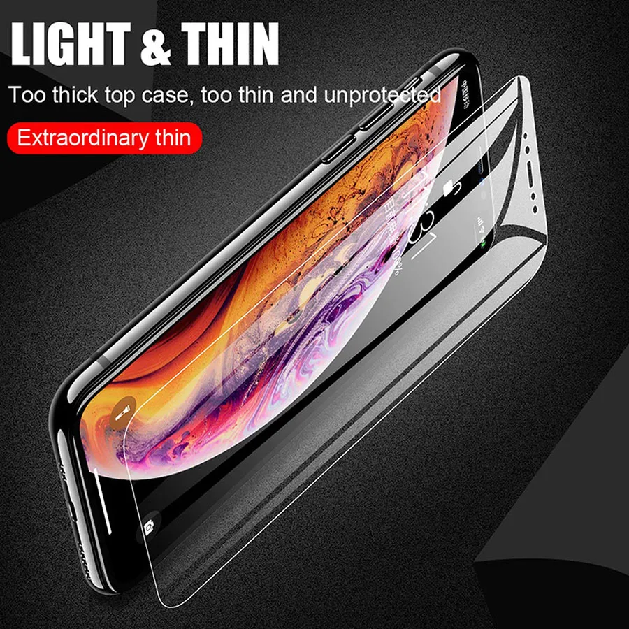 Matte Hydrogel Film For apple iPhone 12 13 14 15 16 Pro XS Max XR iphone X 7 8 Plus SE Full Cover TPU Screen Protector Not Glass
