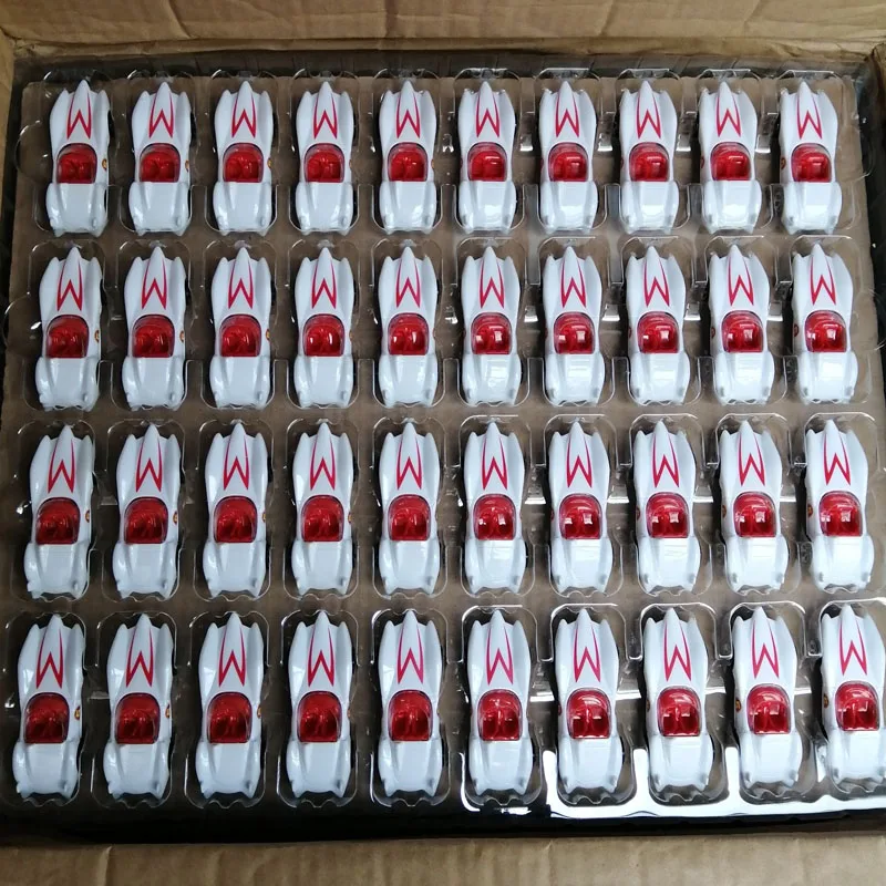 1:64 Scale Sports Cars Speed Wheels Racer MACH 5 GO Diecast Model Cars Die Cast Alloy Toy Collectibles Gifts (DEFECT)