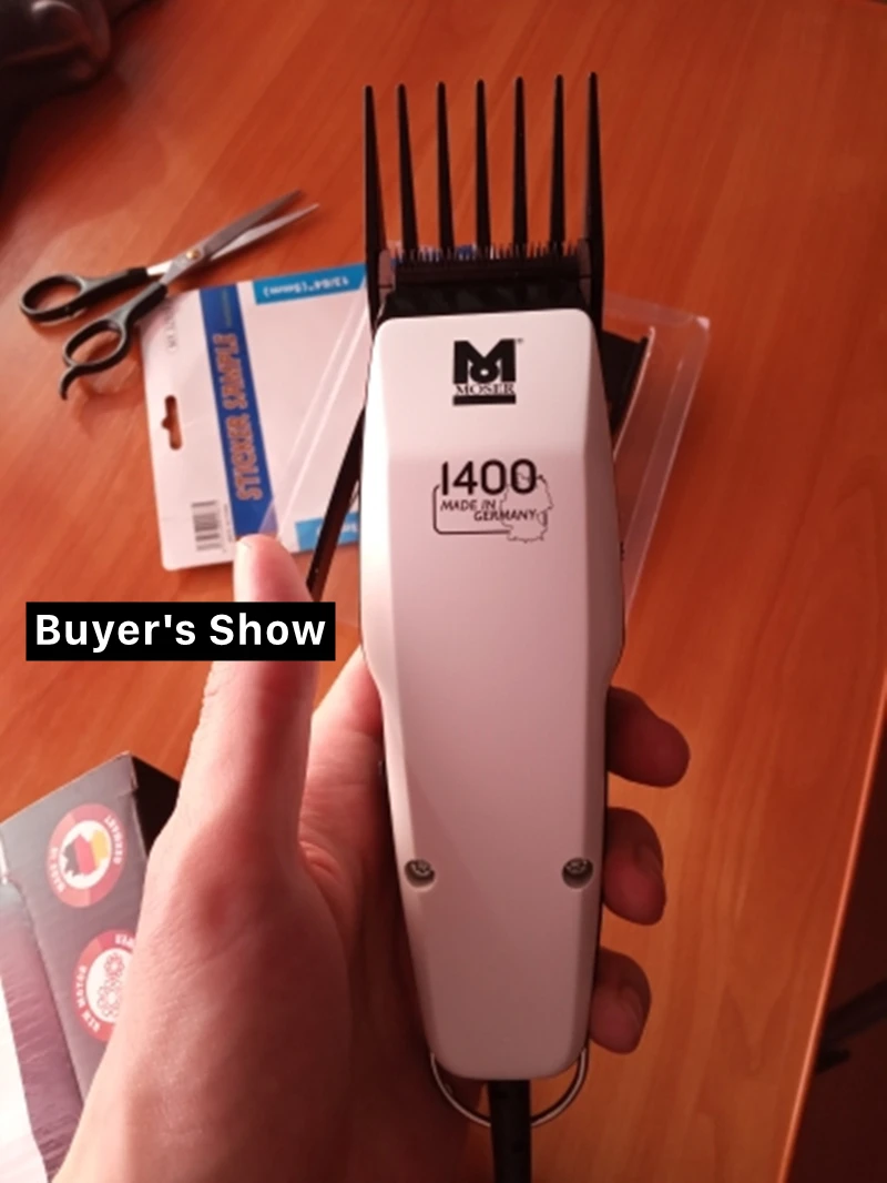 4pcs/set Barber Professional Universal Hair Clipper Limit Comb Replacement Cutting Guide Combs For Moser 1400 Series For Rowenta