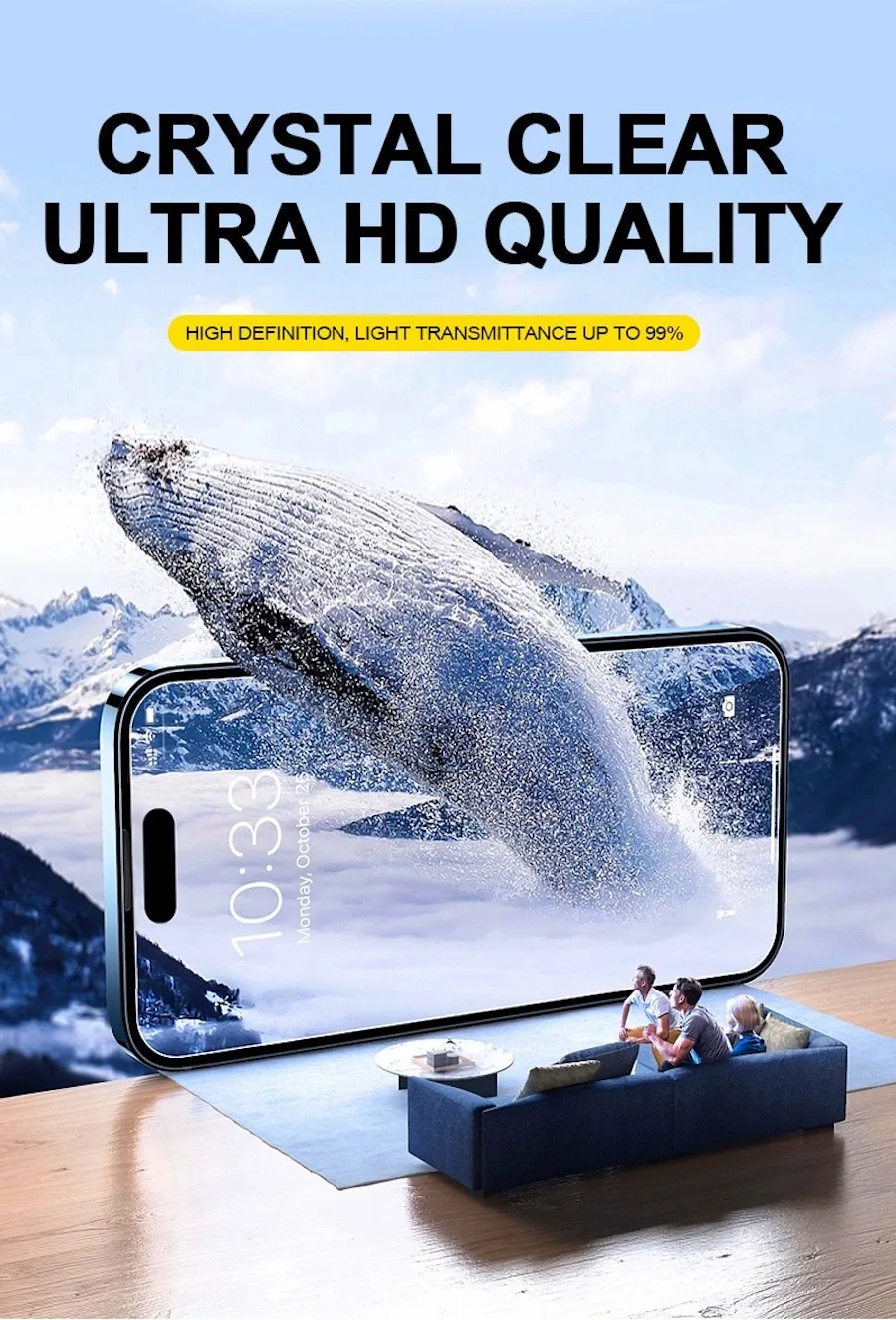 For Xiaomi 17 Pro Max 15 14 13 12t 10 9 9t 10t 11i Lite X3 Tempered Glass Screen Protector Easy Install Auto-Dust Removal Kit